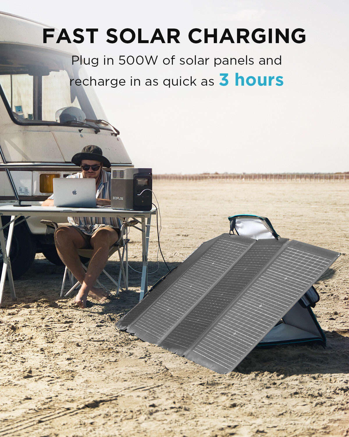 ECOFLOW DELTA 2 Portable Power Station 1024Wh LFP Solar Battery X-boost 2400W