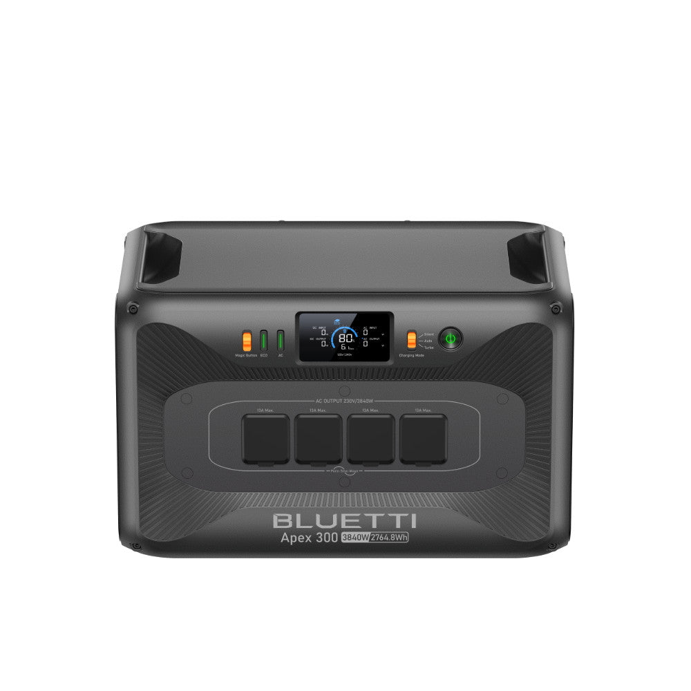 BLUETTI Apex 300 2764Wh 3840W Power Station off-grid Solar Generator for Home RV