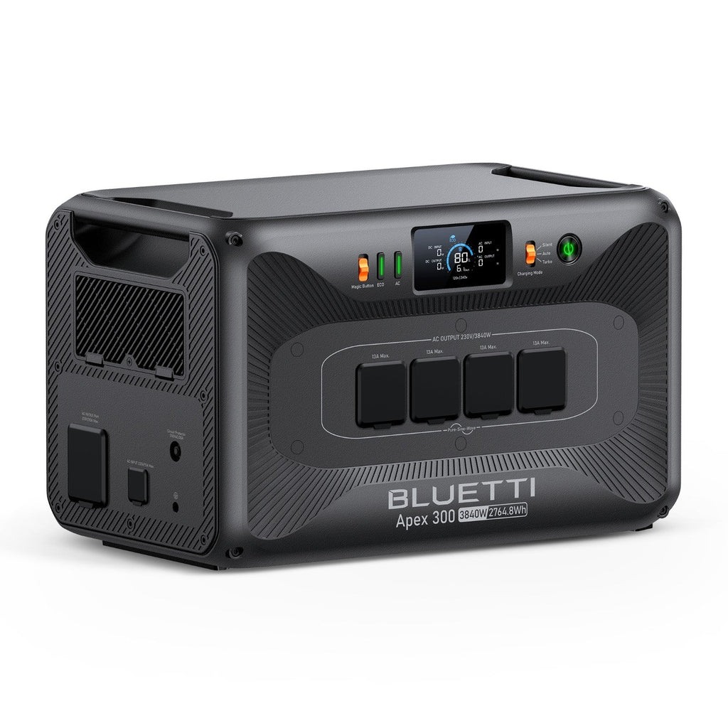 BLUETTI Apex 300 2764Wh 3840W Power Station off-grid Solar Generator for Home RV