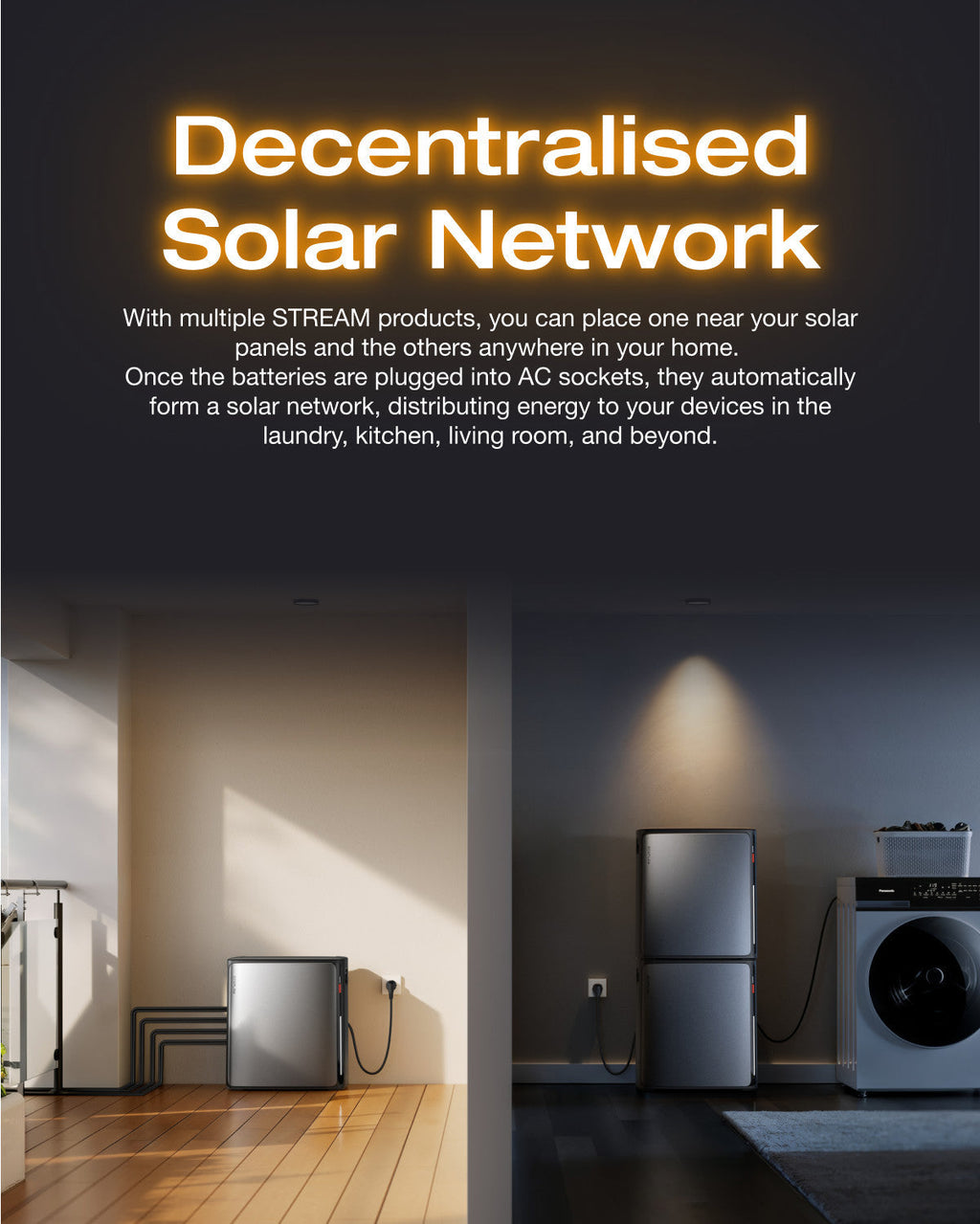 EcoFlow Refurbished STREAM Ultra X Balcony Power Plant 3840Wh LFP Solar Battery