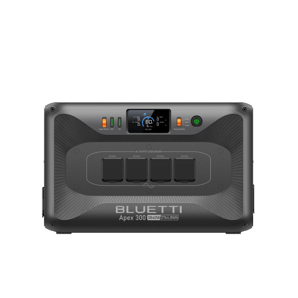 BLUETTI Apex 300 2764Wh 3840W Power Station off-grid Solar Generator for Home RV