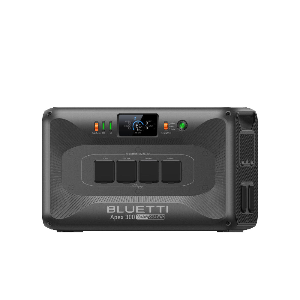 BLUETTI Apex 300 2764Wh 3840W Power Station off-grid Solar Generator for Home RV